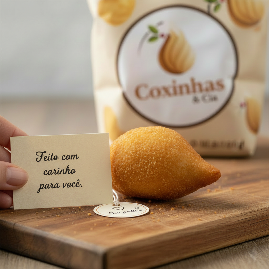Atendimento personalizado salgados Caçapava