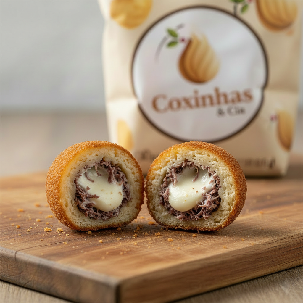 Bolinho de carne seca atacado salgados